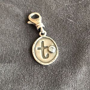 Silpada “t” Charm